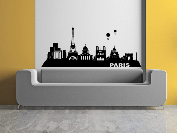 Wandtattoo Paris